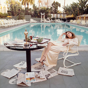 Faye Dunaway "Morning after" Oscar win art print